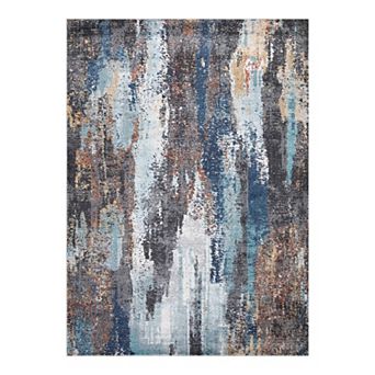 Concord Global Vintage Victoria Abstract Area Rug