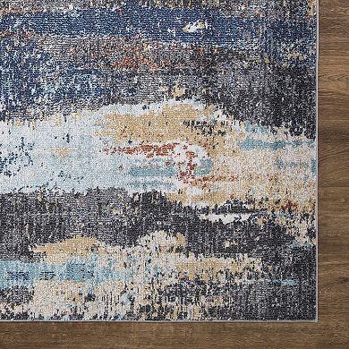 Concord Global Vintage Victoria Abstract Area Rug