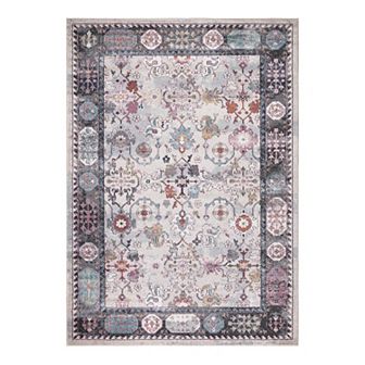 Concord Global Vintage Angora Border Area Rug