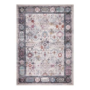 Concord Global Vintage Angora Border Area Rug
