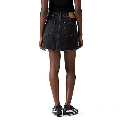 Women's Levi's® A-Line Button Front Mini Skirt