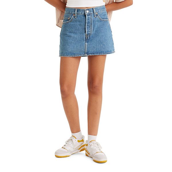 Levis denim skirt clearance xl