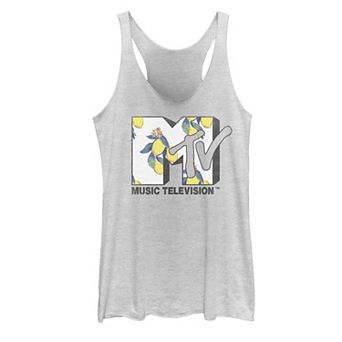 Juniors' MTV Logo Lemon Style Tank Top