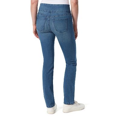 Petite Gloria Vanderbilt Amanda Pull-On Jeans