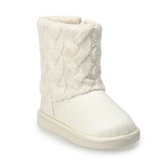 White toddler clearance boots