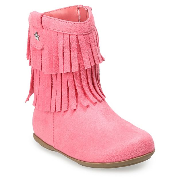Toddler girl fringe boots new arrivals