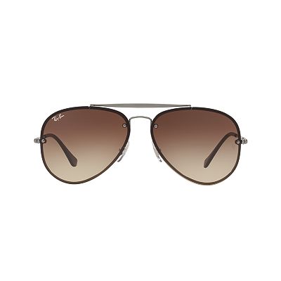 Ray-Ban Blaze RB3584N 61mm Aviator Gradient Sunglasses