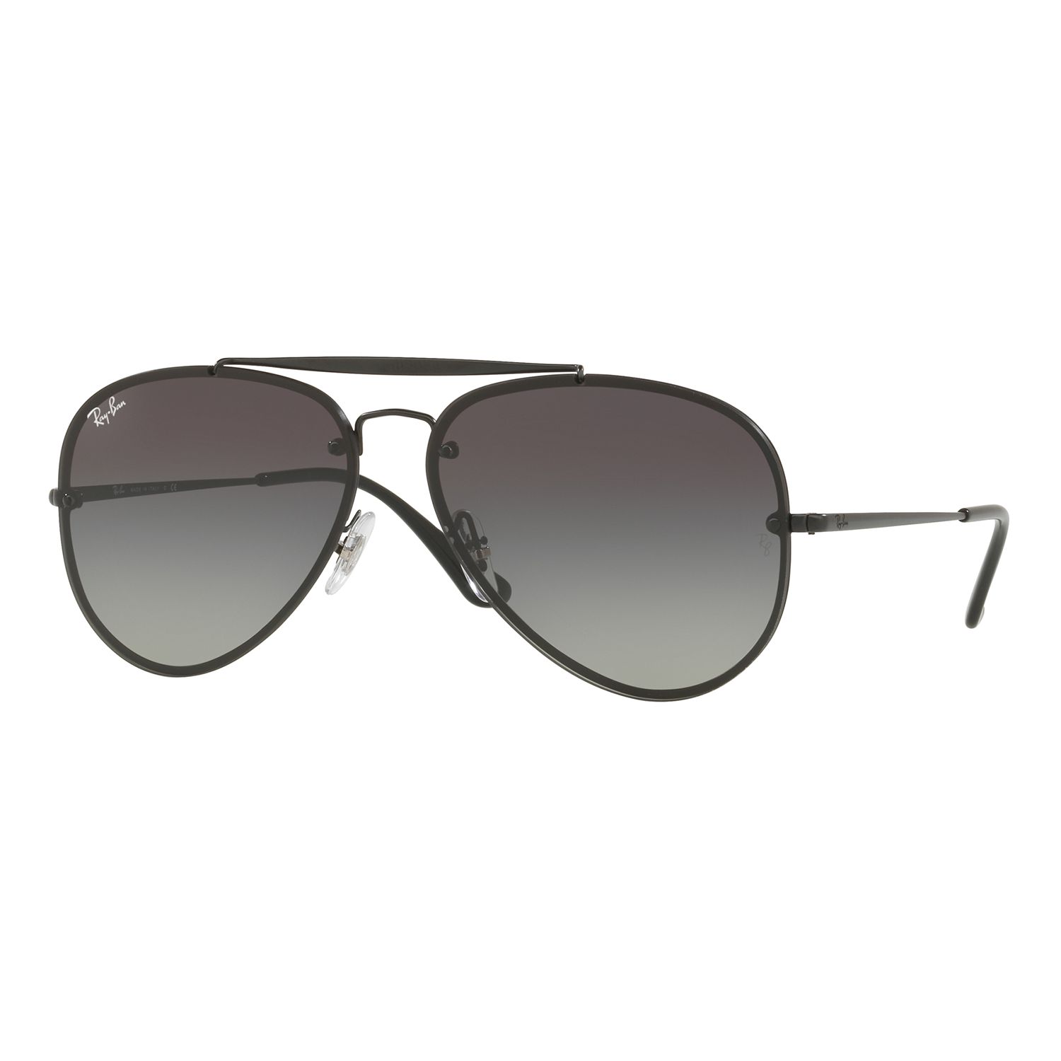 61mm gradient lens aviator sunglasses