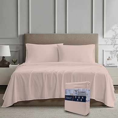 Color Sense Cool & Crisp Percale Weave Cotton Sheet Set & Pillowcases