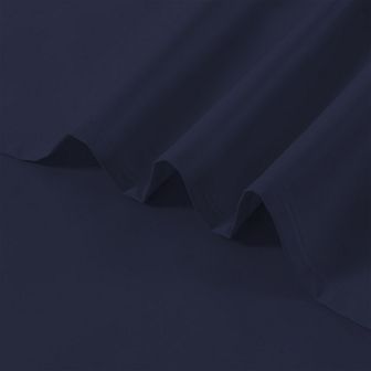 Color Sense Cool & Crisp Percale Weave Cotton Sheet Set & Pillowcases