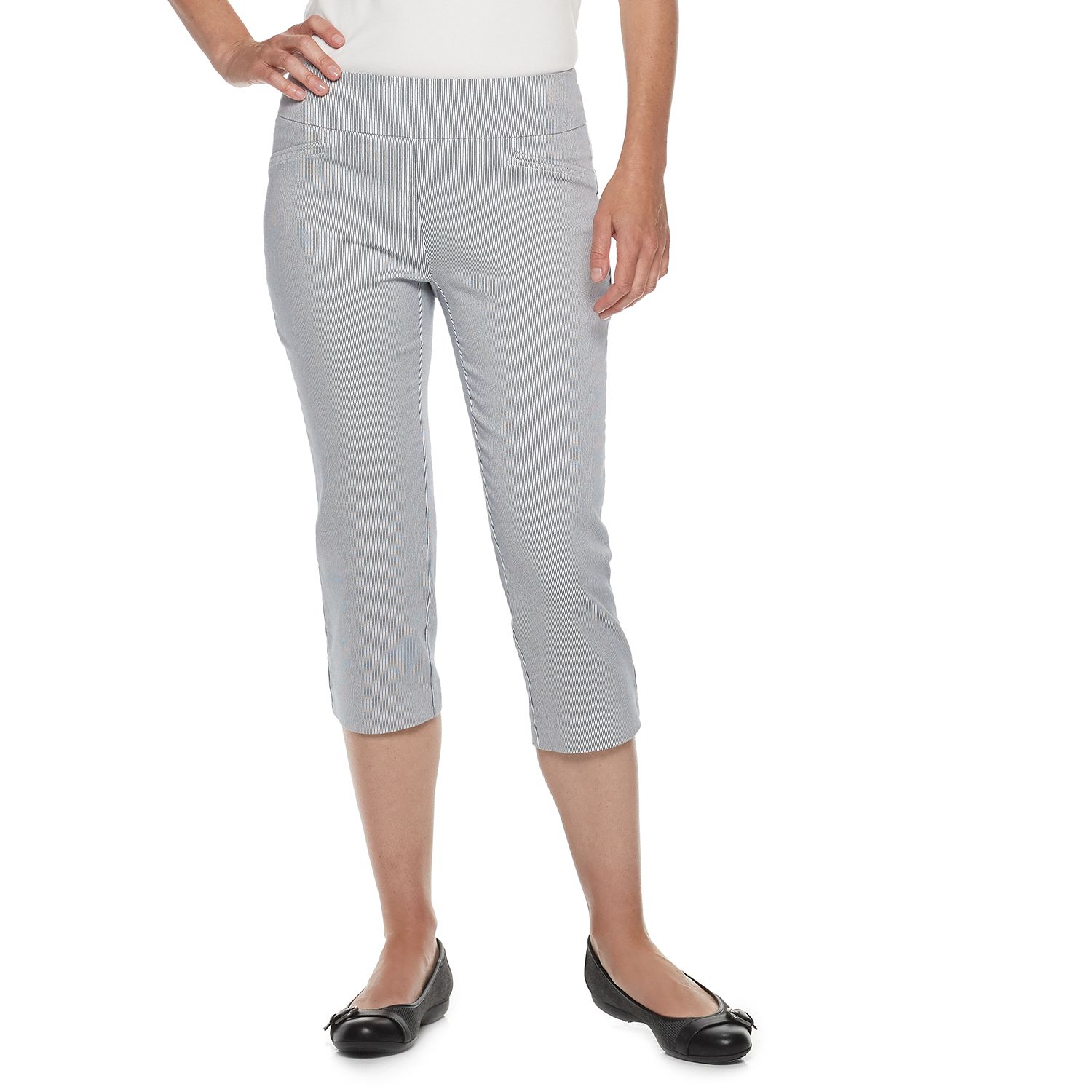 kohls womens petite capri pants