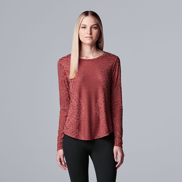 Kohls vera wang hot sale tops