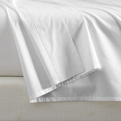 Color Sense Cool & Crisp Percale Weave Cotton Open Stock Sheets & Pillowcases