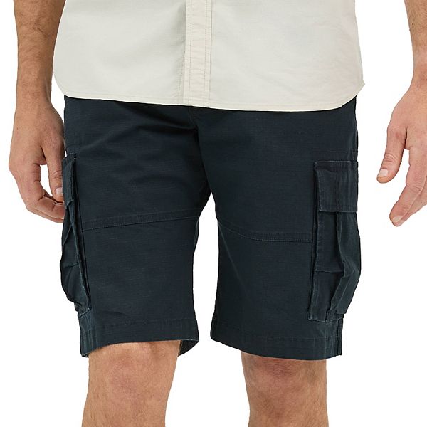 Men's Lee&reg; 11" Extreme Motion Carolina Cargo Shorts - Black Ripstop (33)