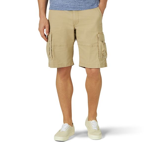 Men's Lee&reg; 11" Extreme Motion Carolina Cargo Shorts Color: Buff Size: 38