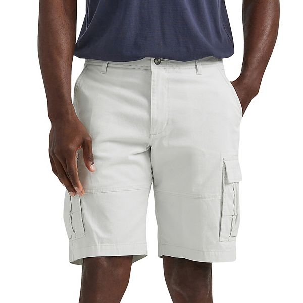 Men's Lee® 11" Extreme Motion Carolina Cargo Shorts - Soft Gray (30)