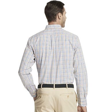 Men's IZOD Advantage Plaid Performance Button-Down Shirt