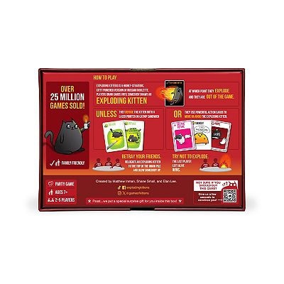 Exploding Kittens Card Game
