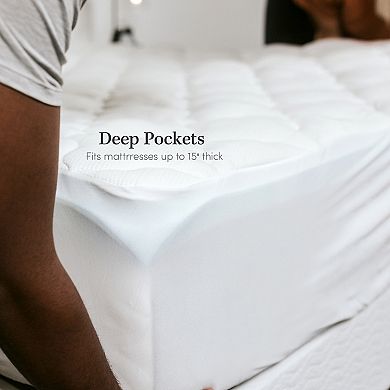 Double Thick 2-piece Rayon from Bamboo Mattress Pad & Comfort Topper