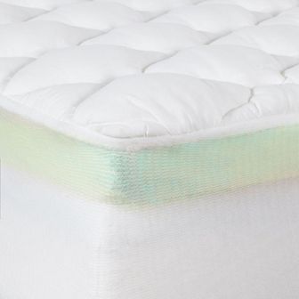 Double Thick 2 pc Mattress Pad & Comfort Topper