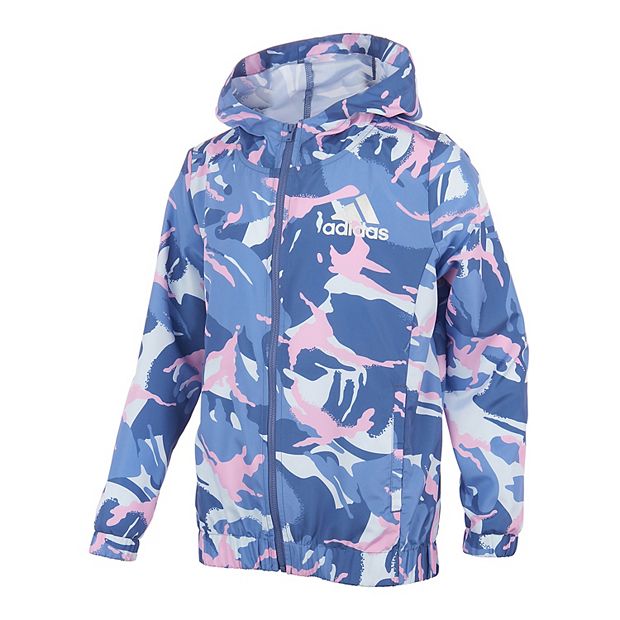 Girls 7 16 adidas Printed Wind Jacket