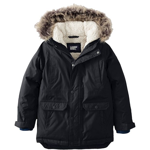 Lands end shop boys winter coat