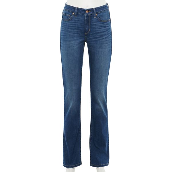 Petite Sonoma Goods For Life® Curvy High-Rise Bootcut Jeans