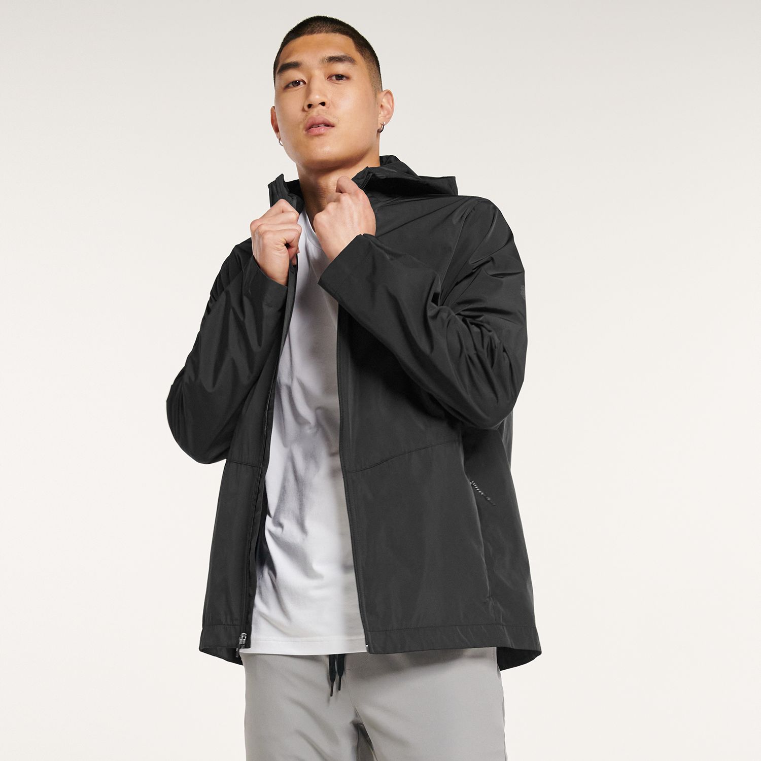 kohls mens rain jacket