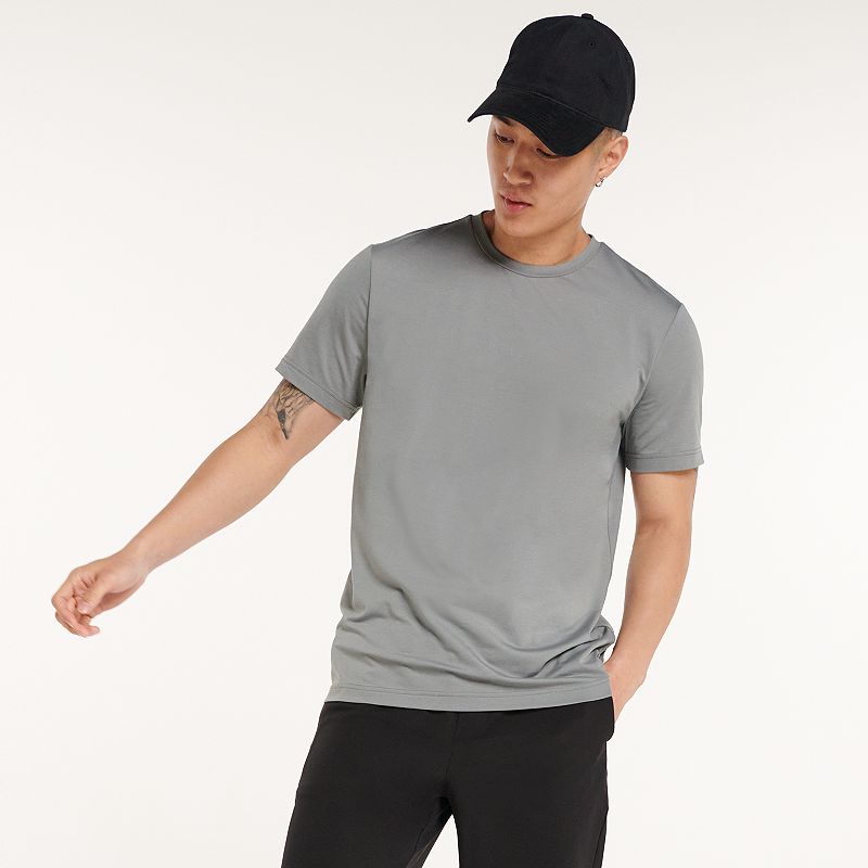 Mens FLX Dynamic Comfort Tee, Size: Small, Med Grey