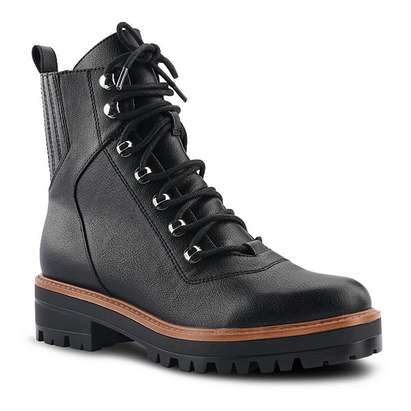 nine west ivona women's combat boots