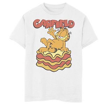Boys 8-20 Garfield King Of Lasagna Poster Graphic Tee