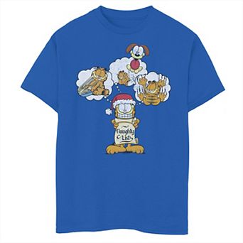 Boys 8-20 Garfield Naughty List Holiday Graphic Tee