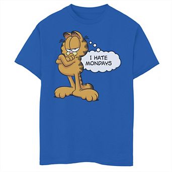 Boys 8-20 Garfield I Hate Mondays Graphic Tee