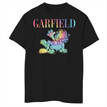 Boys 8-20 Garfield Tie Dye Pattern Graphic Tee