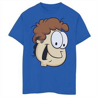 Boys 8-20 Garfield Jon Big face Graphic Tee