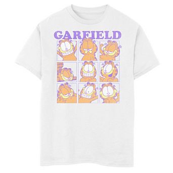 Boys 8-20 Garfield Grid Boxed Up Graphic Tee