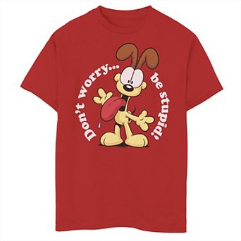 Boys 8-20 Garfield Be Stupid Graphic Tee