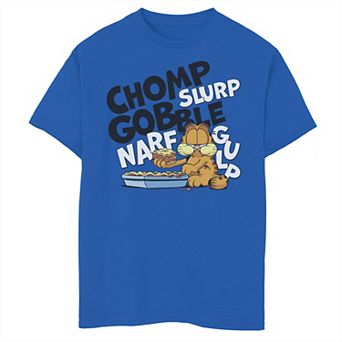 Boys 8-20 Garfield Chomp Slurp Gobble Graphic Tee