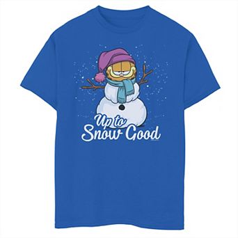Boys 8-20 Garfield Snow Good Holiday Graphic Tee