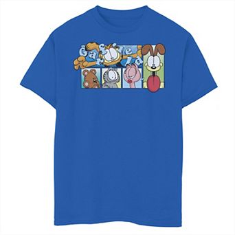 Boys 8-20 Garfield And Friends Group Shot Graphic Tee
