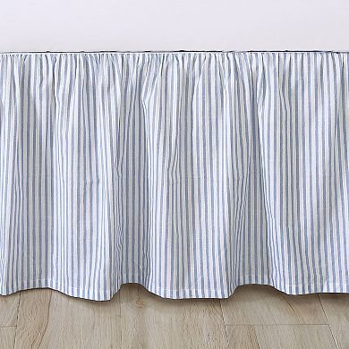 Laura Ashley Ticking Stripe Bedskirt
