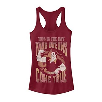 Disney's Villains Gaston The Day Your Dreams Come True Juniors' Tank Top