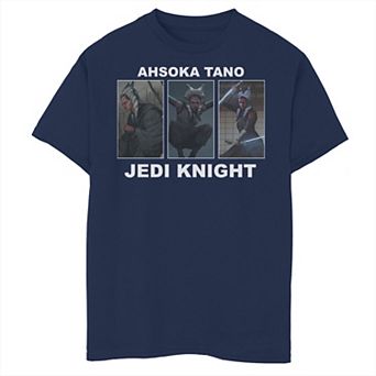 Boys 8-20 Star Wars: The Mandalorian Ahsoka Tano Jedi Knight Panels 13 Graphic Tee