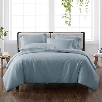 Cannon Solid Duvet Cover Set with Shams