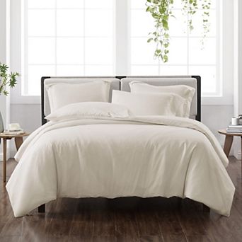 Cannon Solid Duvet Cover Set with Shams