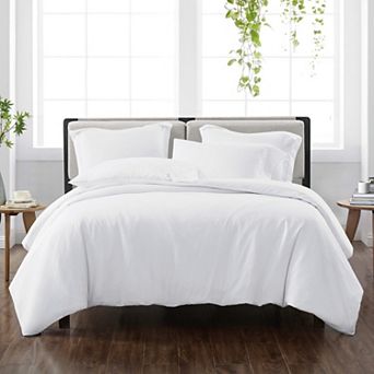 Cannon Solid Duvet Cover Set with Shams
