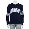 Men's Xray Regular-Fit Horizontal Tie-Dye Crewneck Sweater