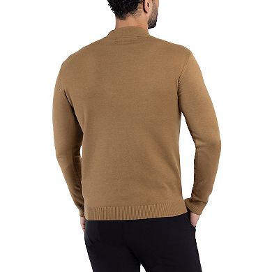Men's Xray Regular-Fit Mockneck Sweater