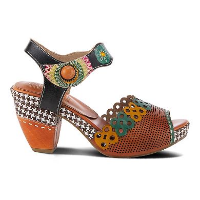 L'Artiste By Spring Step Jive Women's Leather Sandals