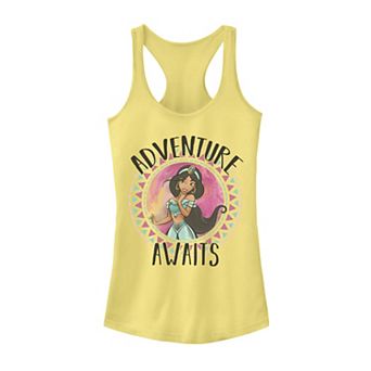 Juniors' Disney's Aladdin Jasmine Adventure Awaits Graphic Tank